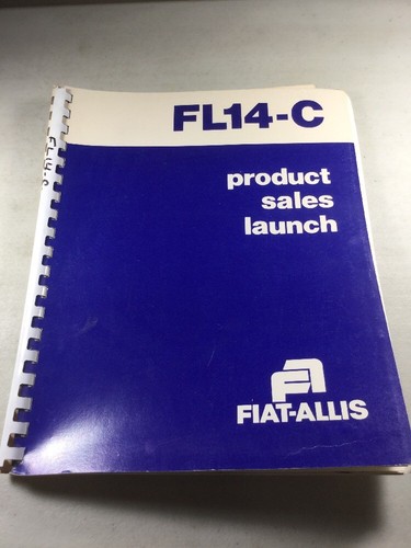 Fiat allis fl14 caricatore - allis,