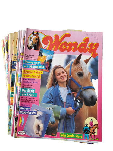 Wendy ragazza cavalli fumetti - wendy,