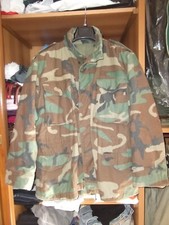Field Jacket M 65 Woodland Us Army Medium Cold War Ranger Airborne Vintage