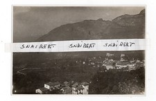SAINT  VINCENT  PANORAMA    1928   FOTO  A  LASTRA  CM 9,5 X 14,5