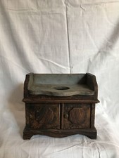 Mobile lavabo miniatura legno 19. Secolo