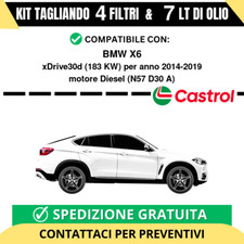Tagliando per BMW X6 xDrive30d