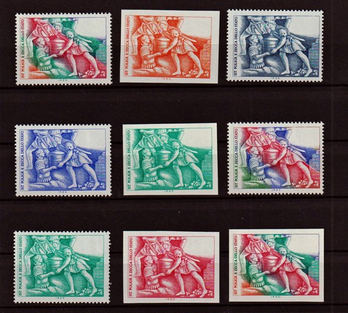 Probedruck test stamp - probedruck,