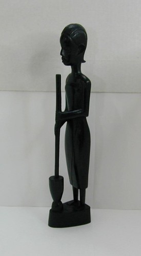 Statua vintage legno di - in,