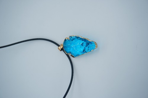 Collana con ciondolo cristallo
