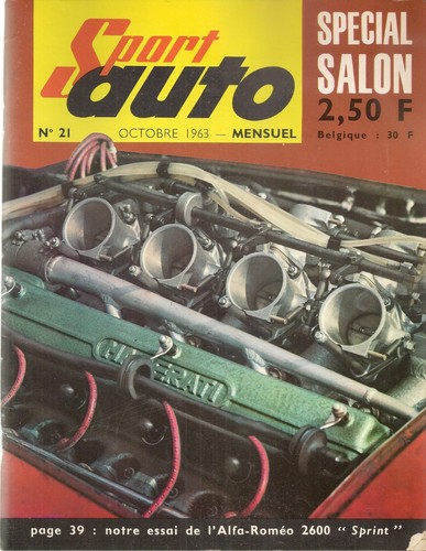 Sport auto 1963 salon de - sport,