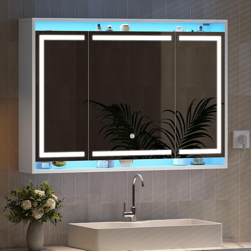 Specchio bagno contenitore - specchio, 3