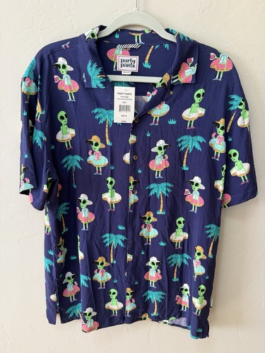 Aliens can party shirt uomo - aliens,