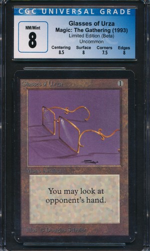 Beta glasses urza cgc 8 - beta,