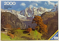 Puzzle Old Stock Ravensburger 2000 pz - Montagne di Sciora ~ Schweiz