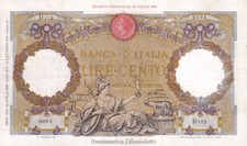 Regno D'Italia - 100 Lire