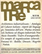 Marcatre nr. 16/17/18. Notiziario di Cultura Contemporanea - [Lerici]