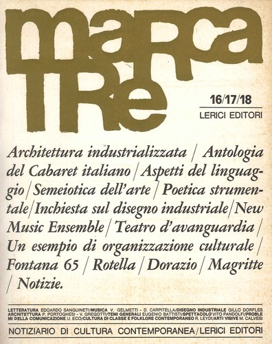 Marcatre 17 18 - nr., 16/17/18