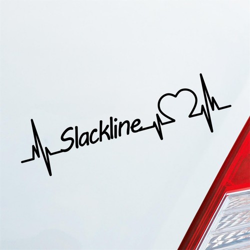 Adesivo auto slackline battito - adesivo,