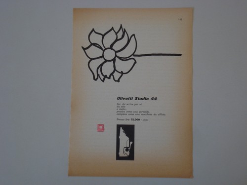 Advertising pubblicità 1958 - pubblicità,