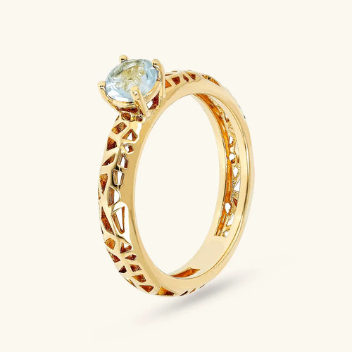 Anelli donna etrusca placcati - anelli,