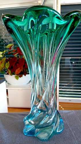 Grande vaso pesante vetro - grande,