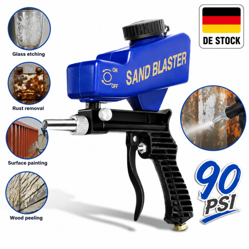 Pistola sabbiatrice metallo