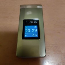 Sharp SoftBank Easy Phone 10 Np807Sh oro telefono pieghevole telefono giapponese Gara