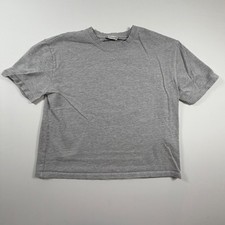 ZARA T-Shirt Men L Gray Short
