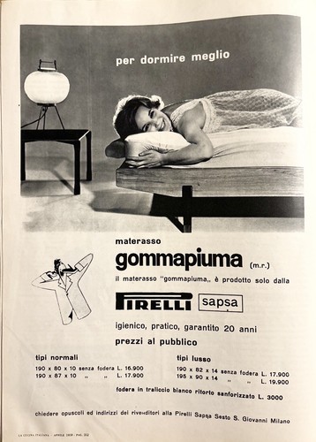 Pirelli materasso gommapiuma - pirelli,