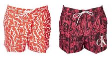 Boxer mare CK CALVIN KLEIN piscina uomo swimwear con logo stampato tasche e coul