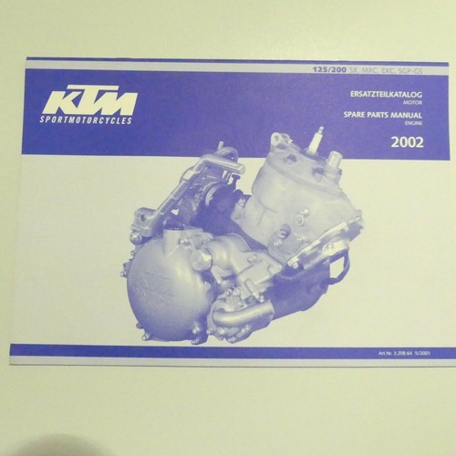 Motore ktm 125 200 mxc - motore, sx