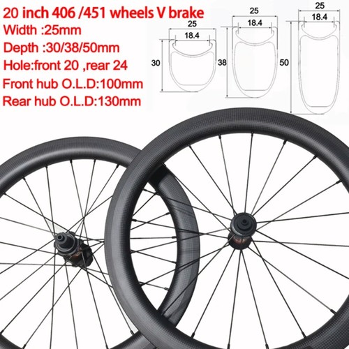 20inch bmx 406 451 carbon - 451,