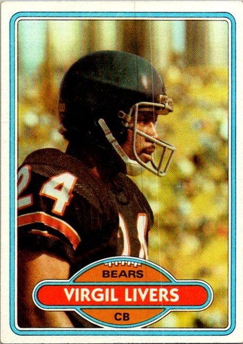 1980 topps 402 virgil livers - topps, #402