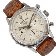 HEUER Carrera 12 Dato Cronografo Quadrante Argento anni 1967