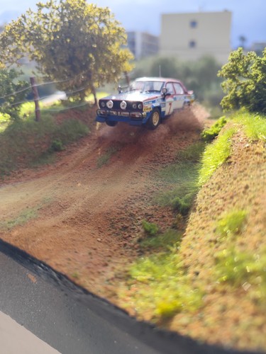 Diorama rallye byron - diorama,