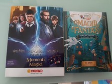 HARRY POTTER MOMENTI MAGICI CONAD 2024 - ALBUM COMPLETO DI 80 CARDS + LIBRO