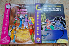 Libri serie Tea Stilton - 14 Il codice del drago + chi ha rapinato languorina 