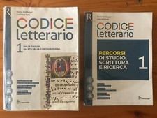 CODICE LETTERARIO 1-Dalle origini all'età della controriforma (2 TOMI FODERATI)