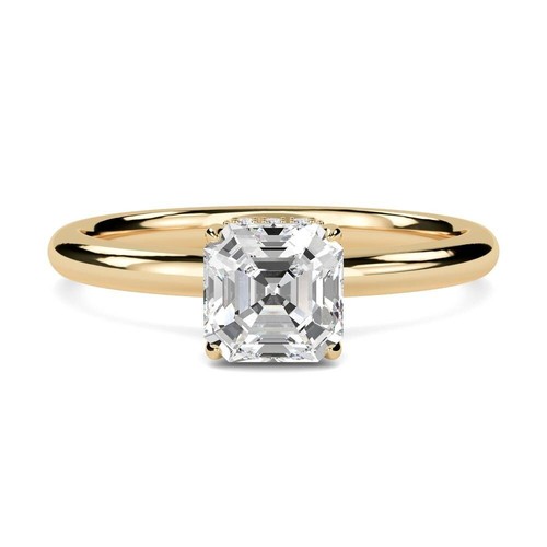 Anello donna solitario - , in