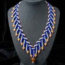 Collana artigianale gemma - collana,