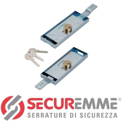 Coppia serrature per serrande - coppia,