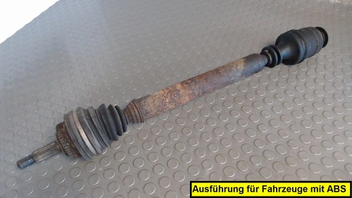 Albero motore anteriore destro