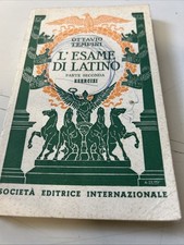 L'ESAME DI LATINO - Esercizi Parte Seconda TEMPINI OTTAVIO