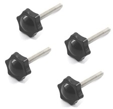 4 pezzi M10x70mm filettatura
