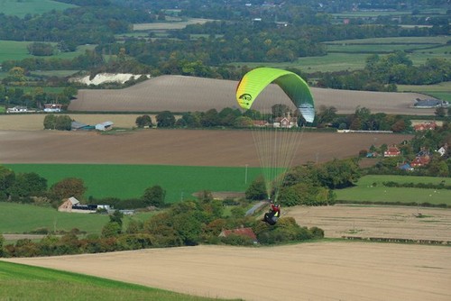 Photo 6x4 paraglider near - paraglider,