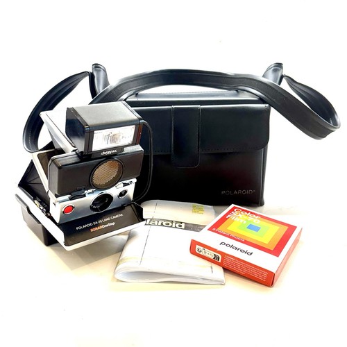 Polaroid land camera - land,