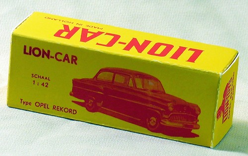 Lion car opel rekord boite - opel,