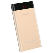 PISEN Color Power Pro 10000mAh 2 USB Power Bank Display LED - Gold