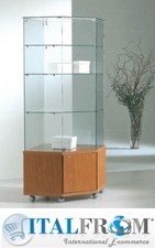 Vetrina Espositiva Angolare