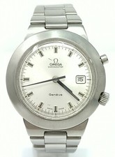 Omega chronostop fontana de ville manuale acciaio uomo cal. 920 bracciale 1155