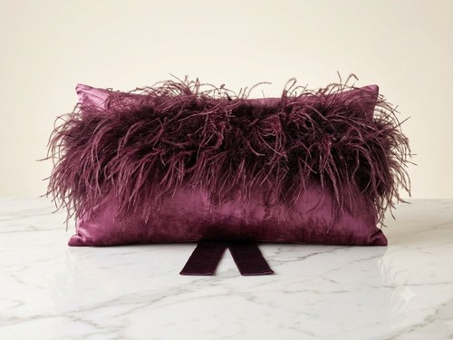 Cuscino piume struzzo - in,