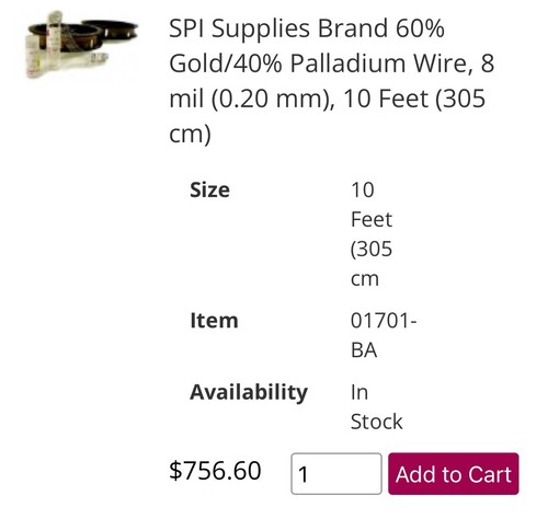 Palladium gold alloy - palladium,