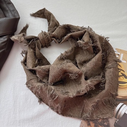 Cotone nappa triangolo sciarpe - cotone,
