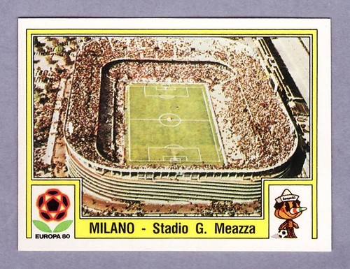 Milano stadio figurine panini - milano,